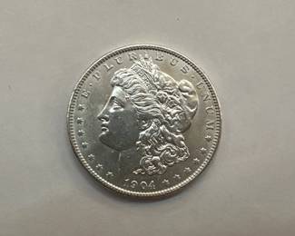 morgan silver dollar coin