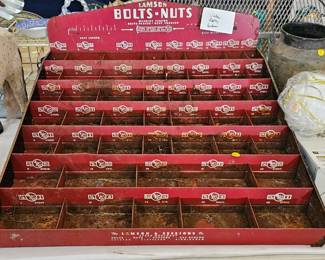 VINTAGE METAL DISPLAY