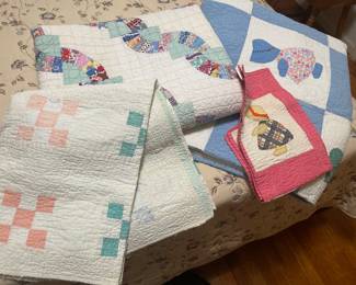 Beautiful handmade quilts