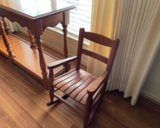 childs vintage rocker