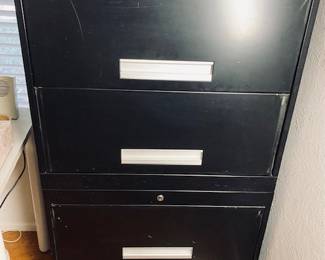 4 Drawer Lateral File Cabinet.