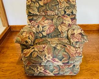 Upholstered La-Z-Boy Rocker/Recliner.
