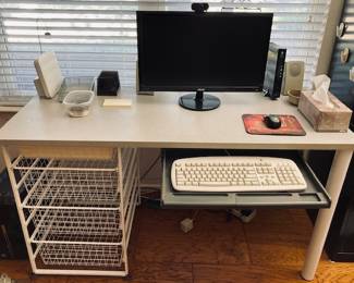 Office Elfa Computer Desk.