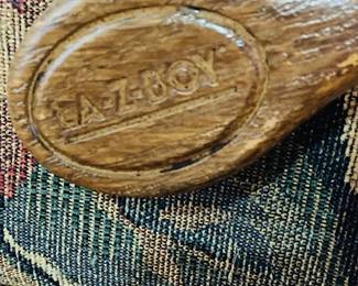 Upholstered La-Z-Boy Rocker/Recliner.