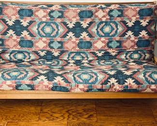 Top Condition Wood Frame Futon.