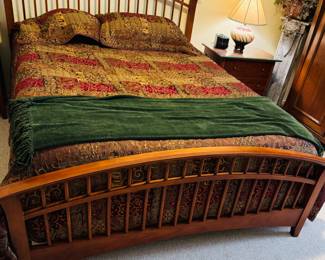 Thomasville Furniture Industries Queen Size Bed. Mattress Sold Separate.