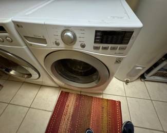 High Capacity LG Electric Dryer.