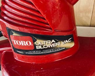 Toro Ultra Blower Vac/Leaf Blower, Electric, Corded. 2 Available.