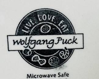 Wolfgang Puck Ceramic Live Love Eat. 10 pc.