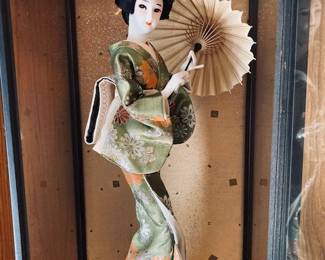 Vintage Japanese Doll Kimono Geisha Maiko Traditional Folk Craft Japan