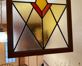 Antique Stain Glass.