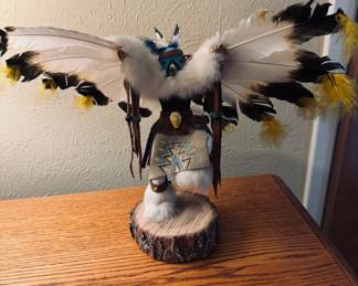 Vintage KACHINA DOLL Eagle Dancer