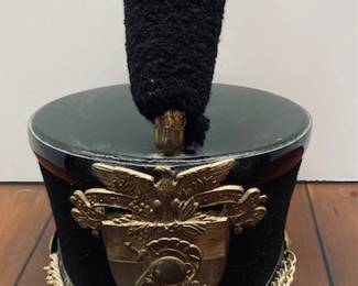 United States Military Academy West Point Cadet Parade Shako Uniform Hat.