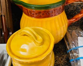 Vintage Ceramic Pitcher.