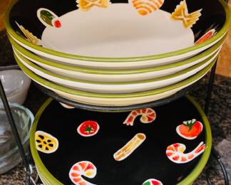 Wolfgang Puck Ceramic Live Love Eat. 10 pc.