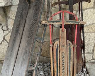 Antique sleds