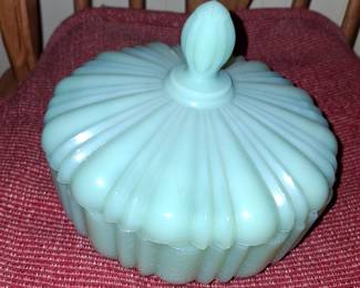 Fire King Jadeite Candy Dish