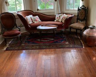 Victorian Chairs and Sofa