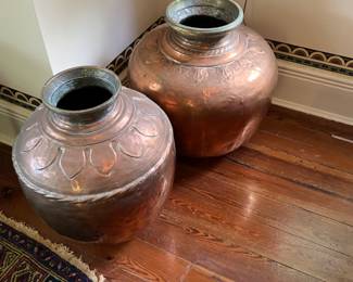 Fabulous Large Copper Vessels