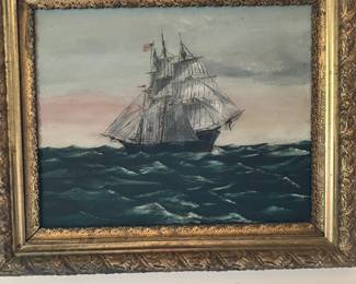 Ship Oil on Canvas