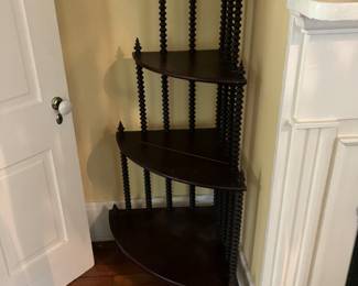 Four Tiered Shelf  with Spindles