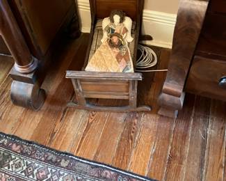 Antique Doll Cradle