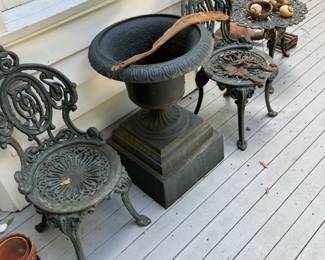 Cast Iron Chairs