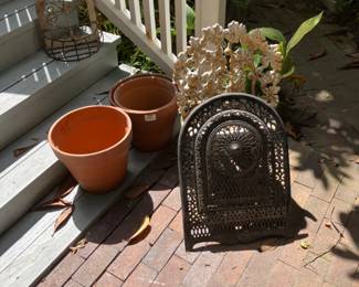 Vintage Fireplace Grate