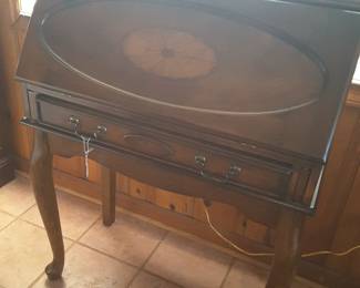 Slant front secretary/desk
