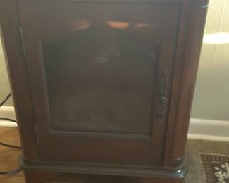 Electric fireplace heater, great condition