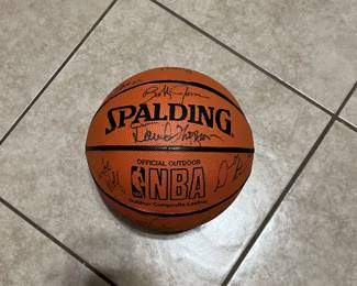 Denver Nuggets signed basketball