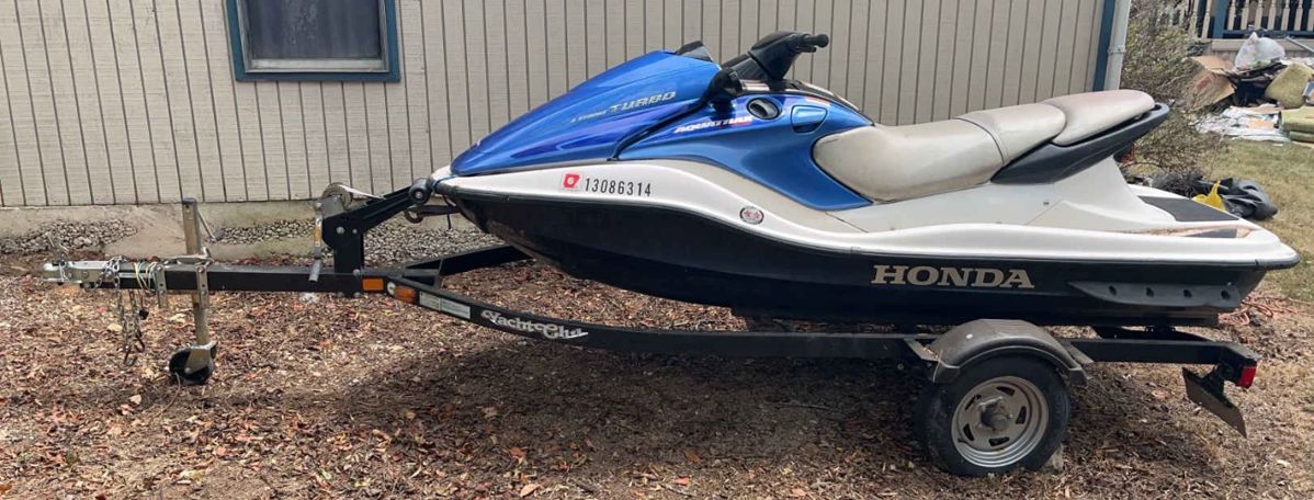 Honda Jet Skil with Trailer