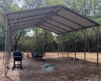 LArge Metal Pavilion