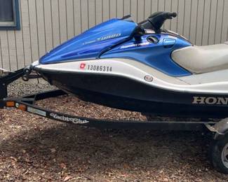 Honda Jet Skil with Trailer