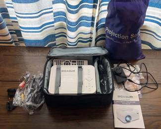 Mulitmedia Projector and Screen