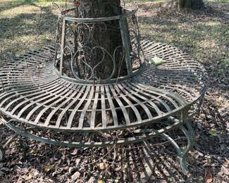 Metal Tree BEnch