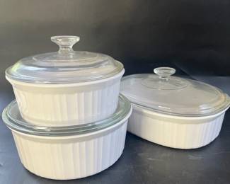 Corning Ware French White