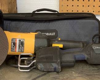 Grinder and Reiprocating Saw