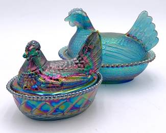 Iridescent Hens