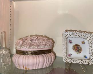 Roses Pink Trinket Box