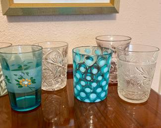 Variety of EAPG and other Drinking Glasses