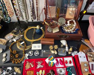 Enamel, Coro, Sarah Coventry, Glass Beaded, And more