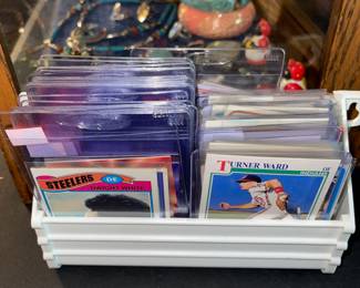 Small Amount of Baseball cards in Hard Holders