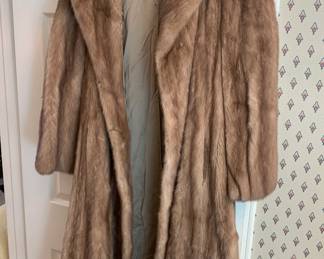 Full length Sakowitz Mink Coat