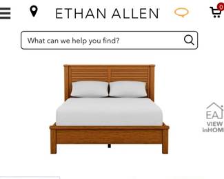 Also For Sale but not at the house is a Ethan Allen Drake Queen Size bed. For more details please email me.  See next photo for size