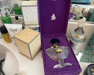 Vintage Shalimar Bottle in Original Box