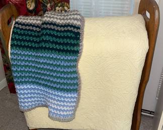 Blanket Holder, Blankets