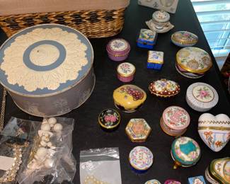 More Painted Trinket Boxes