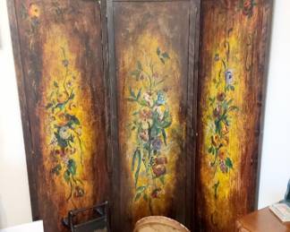 Painted Room Divider