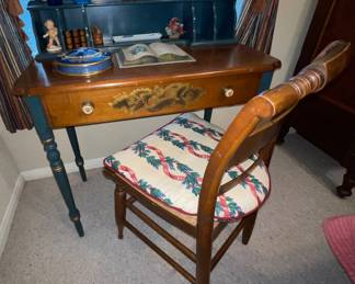 Beautiful Desk with matching Chair Lambert Hitchcock